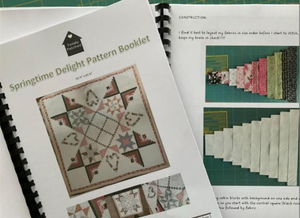 REDUCED TO £Springtime Delight Whole Quilt Pattern Booklet