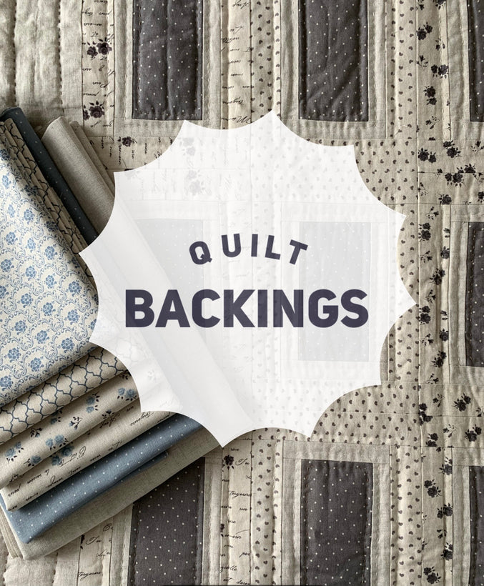 Quilt Backings and Cushion Pads