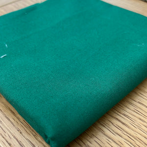 Sale Fabric 87 : Plain Grass Green 1/2m 20" x 45" approx