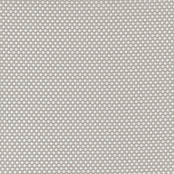 Moda - Emma Beige & Cream dot spot Fabric 1/4m Fat Quarter 37635-20