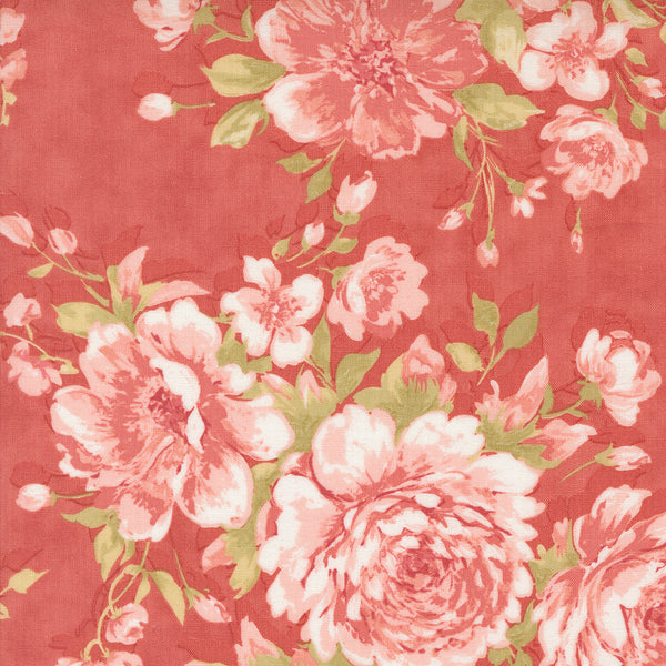 Moda Muse by 3 Sisters Pink Floral Flower Fabric 1/4m Fat Quarter 44390-13