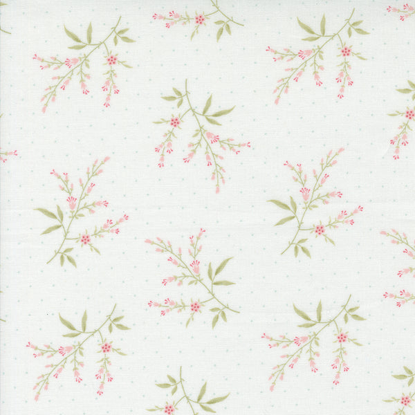 Moda Muse by 3 Sisters small Pink Floral Flower Fabric 1/4m Fat Quarter 44395-11