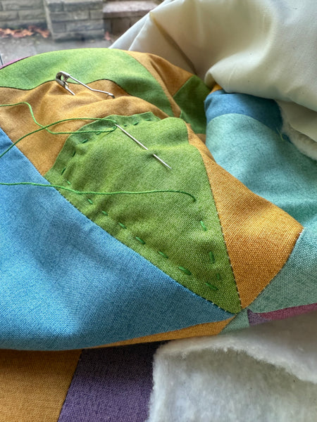 Pinwheel & Hourglass Throw Kit  46" x 46"