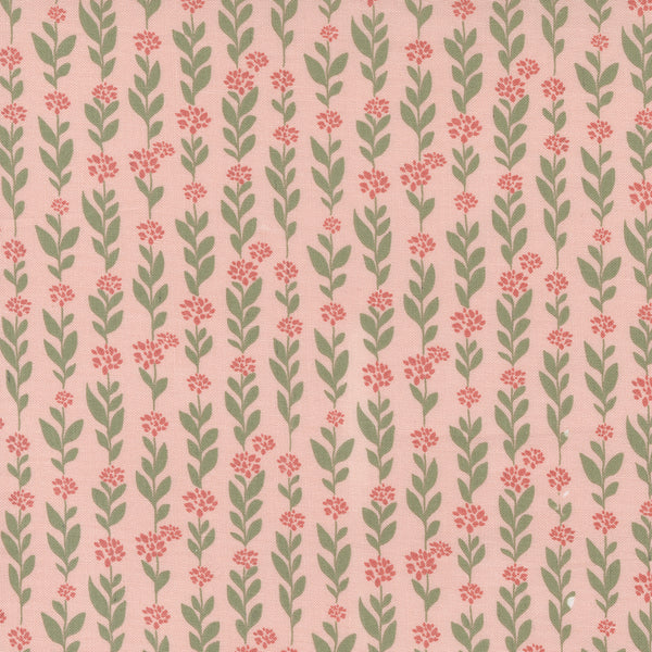 Sale 9: Moda - Country Rose Pink floral Fabric 1/2m Fat Quarter 5171-12