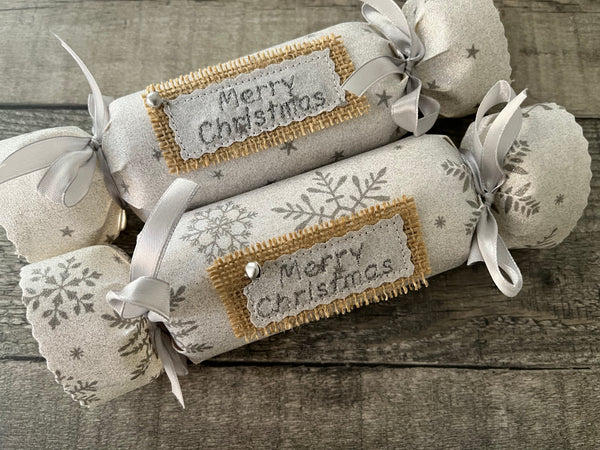 Handmade Merry Christmas Crackers - Made to Order