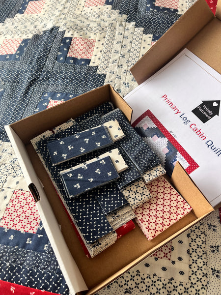 Primary Log Cabin- pre-cut full kit - Reduced to £35!!!!