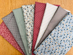 Hannah Bundle 8 x 1/2 metre fabric Bundle - 4 metres of fabric