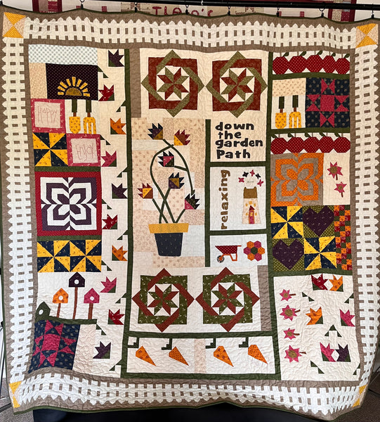 NEW ๐ฟ Down The Garden Path Quilt ๐ฟ WHOLE KIT โ Totally Patched
