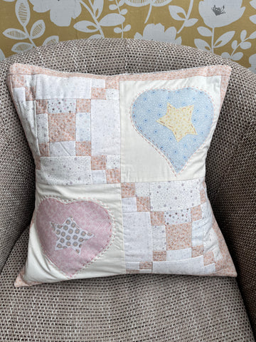 Pastel Pathway Cushion Cover - Ready Made 18" x 18"