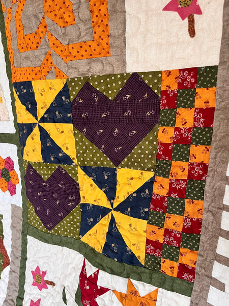 🌿 Down The Garden Path Quilt  🌿 -  Block of the Month Quilt Subscription - 12 Month Subscription