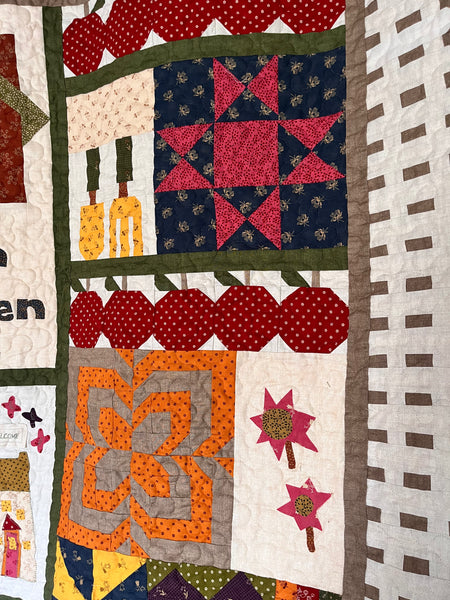 NEW ๐ฟ Down The Garden Path Quilt ๐ฟ WHOLE KIT โ Totally Patched