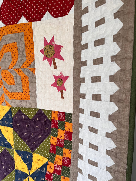 NEW ๐ฟ Down The Garden Path Quilt ๐ฟ WHOLE KIT โ Totally Patched