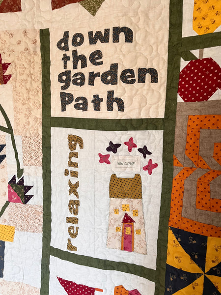 2025 ๐ฟ Down The Garden Path Quilt ๐ฟ - Block of the Month Quilt Subscri ...