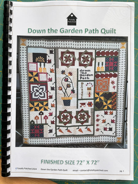 ๐ฟ Down the Garden Path ๐ฟ Quilt Pattern โ Totally Patched