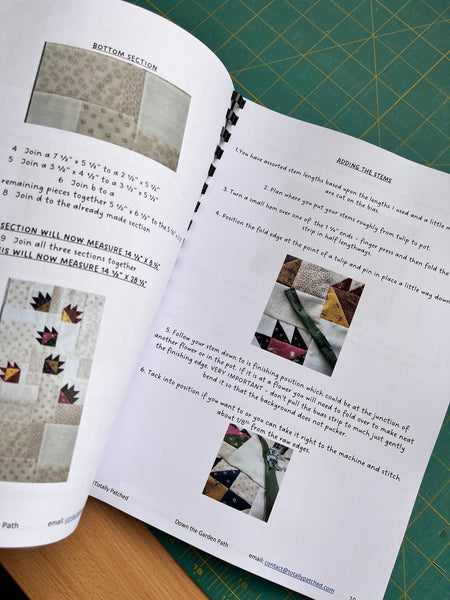 ๐ฟ Down the Garden Path ๐ฟ Quilt Pattern โ Totally Patched