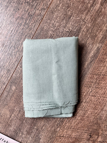 Sale Fabric 27: Duck Egg Blue Linen 28" x 60" Remnant Piece