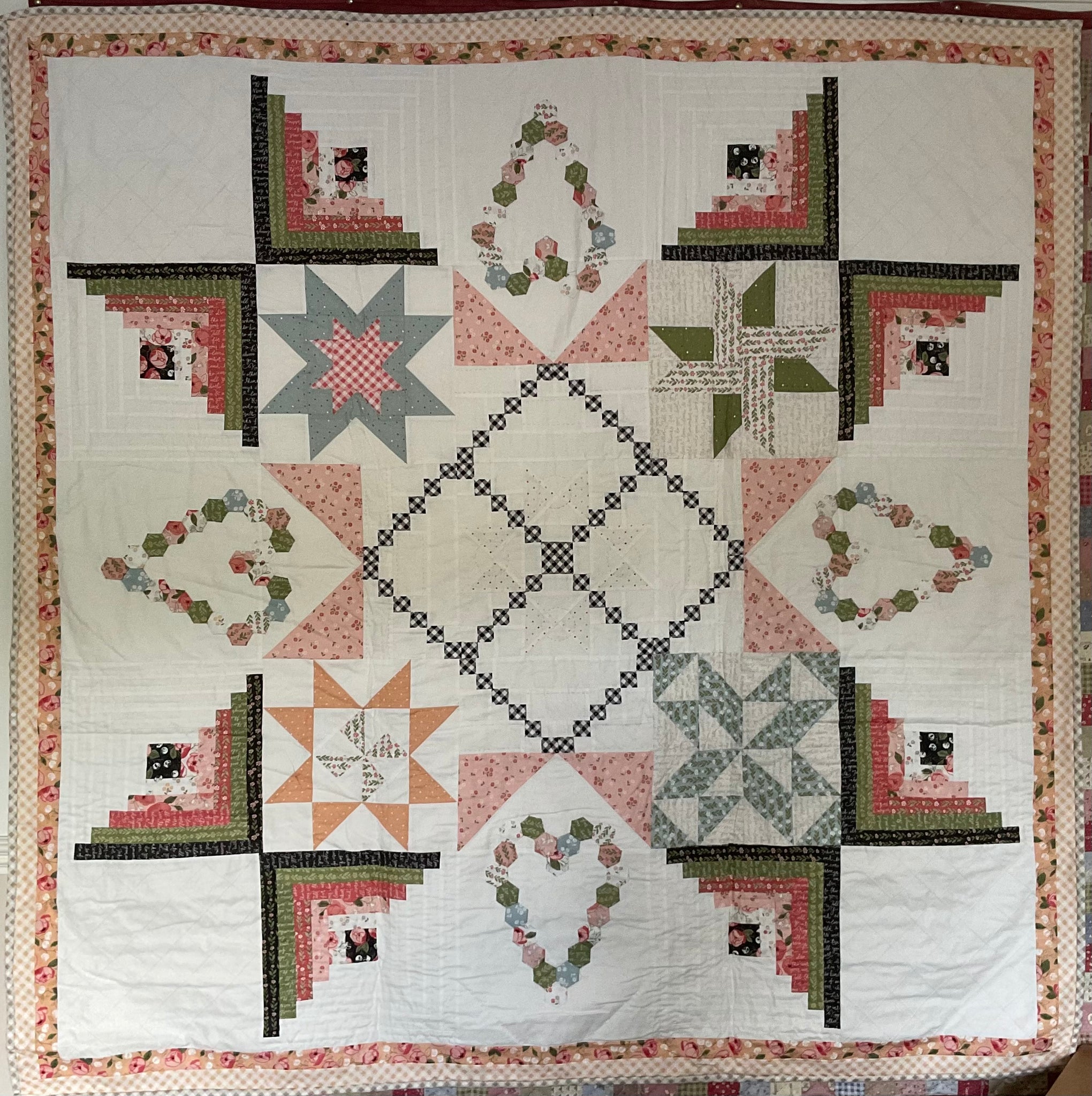 SOLD OUT Springtime Delight - 10 month Block of the Month Quilt Subscription