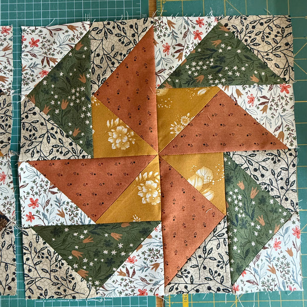 NEW Autumn Pinwheel Table Runner Kit - Pre-cut