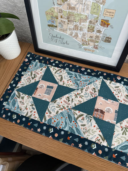 NEW Christmas With a Twist Runner Pre-cut Kit ONLY ONE