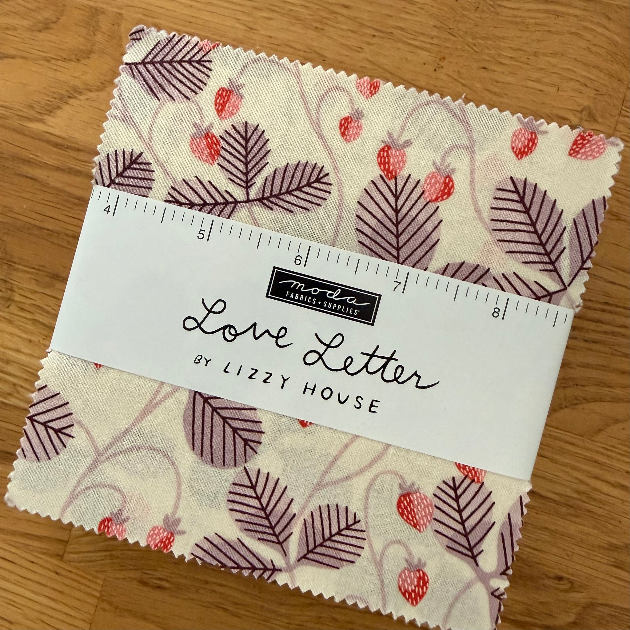 NEW Moda Love Letters- 5" square Charm Pack