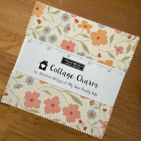NEW Moda Cottage Charm - 5" charm square Pack