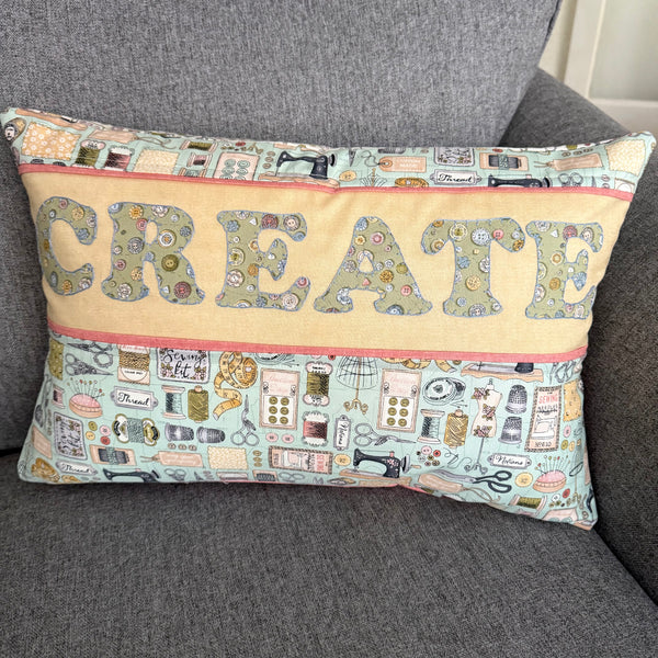 NEW Create Cushion 13" x 20"- Full Pre-Cut Kit