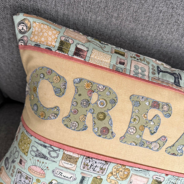 NEW Create Cushion 13" x 20"- Full Pre-Cut Kit