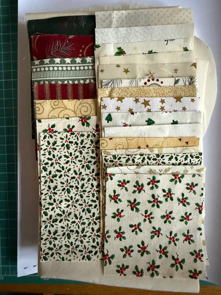 NEW Scrappy Christmas Stocking Pre-cut Kit