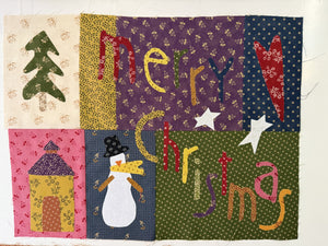 NEW Have a Merry Christmas Mat - Full Pre-Cut Kit