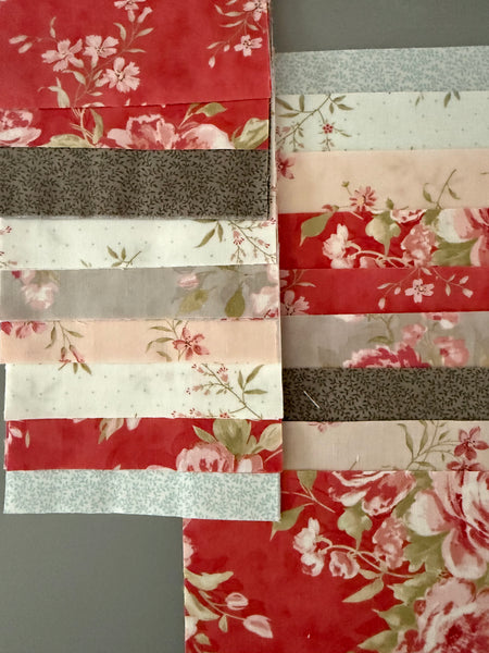 SOLD OUT NEW 2026 - Moda 3 Sisters Floral Throw Kit  40" x 40"