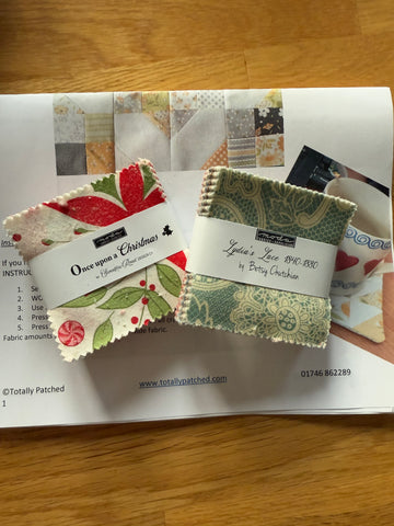 NEW ⭐️ £12 Tuesday ⭐️ Two Lovely Moda Mini Charms and pattern