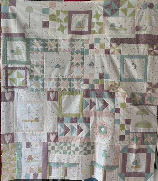 NEW Slow & Steady - Anni Downs -  Block of the Month Quilt Subscription - 12 Month Subscription