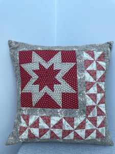 French General - Stars in the Corner Cushion Pattern