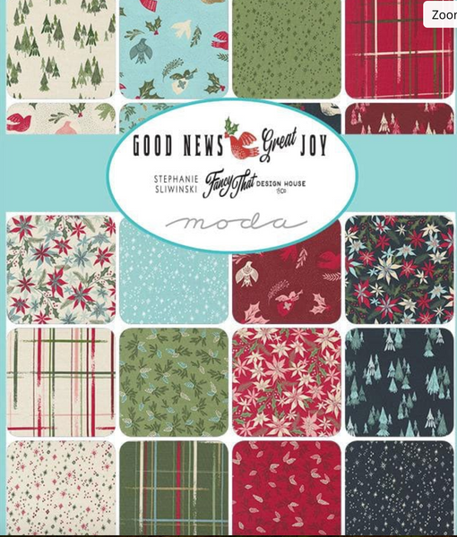 NEW ⭐️ £12 Tuesday ⭐️  Moda Good Things Great Joy 5" squares