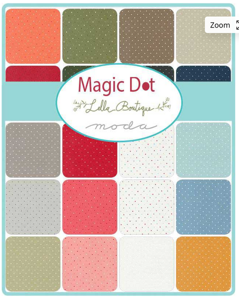 NEW ⭐️ £12 Tuesday ⭐️  Moda Magic Dot - Charm Pack PLUS FREE Pattern