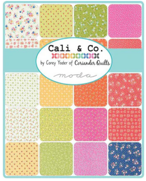 NEW ⭐️ £12 Tuesday ⭐️  Moda Cali & Co - Charm Pack PLUS FREE Pattern
