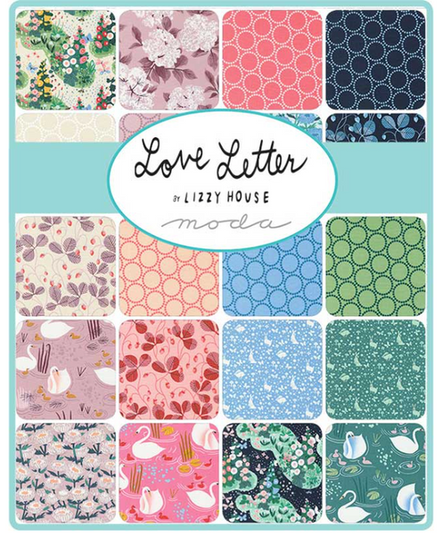 NEW Moda Love Letters- 5" square Charm Pack