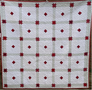 Seeing Stars Quilt - 78" x 78" - Pre-Cut Quilt kit - LAST ONE