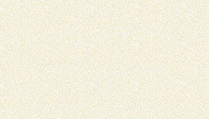 Makower Essentials Basic White Mini Leaf on Cream 764/Q2
