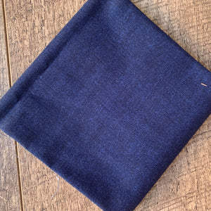 Sale Fabric 146:  Linen Texture Navy Blue 1/4m
