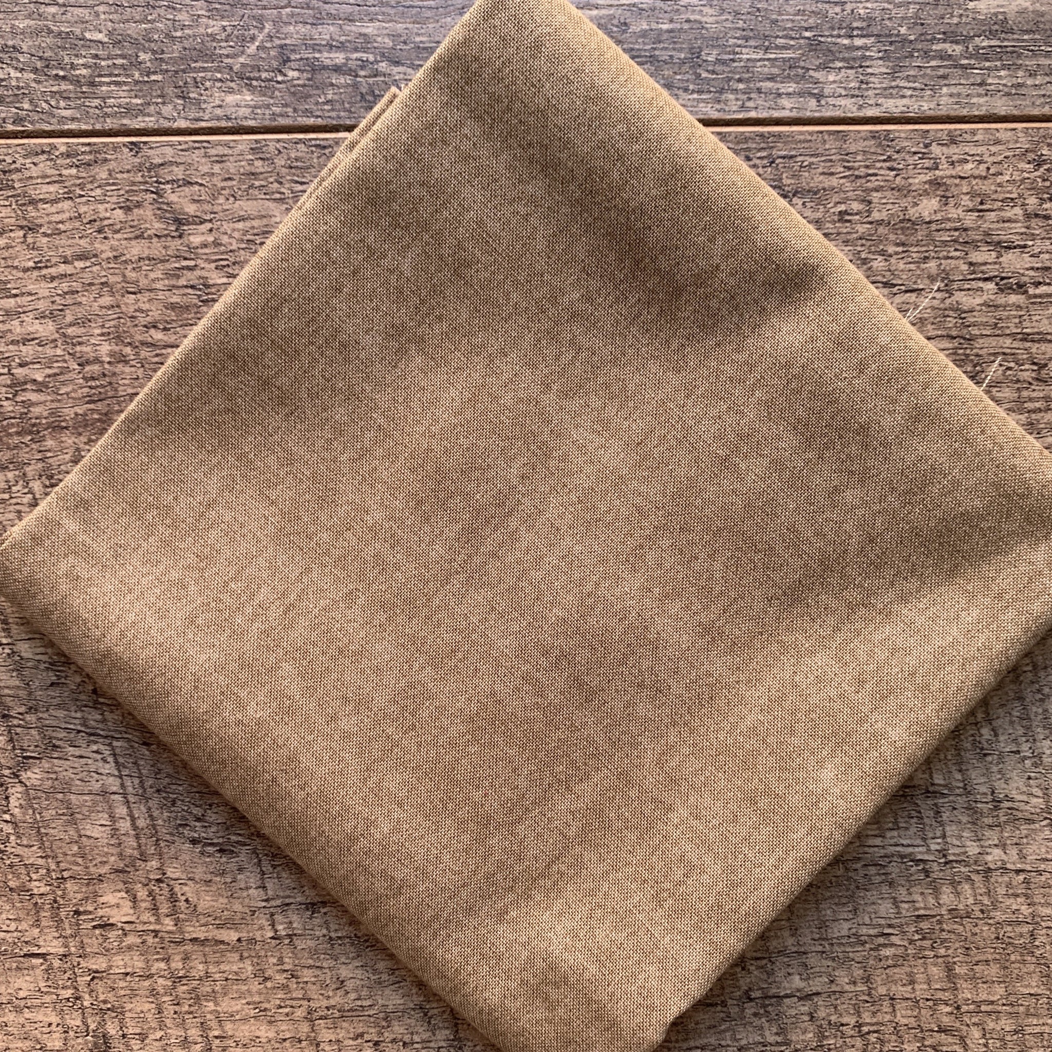 Sale Fabric 152:  Linen Texture Brown 1/4m