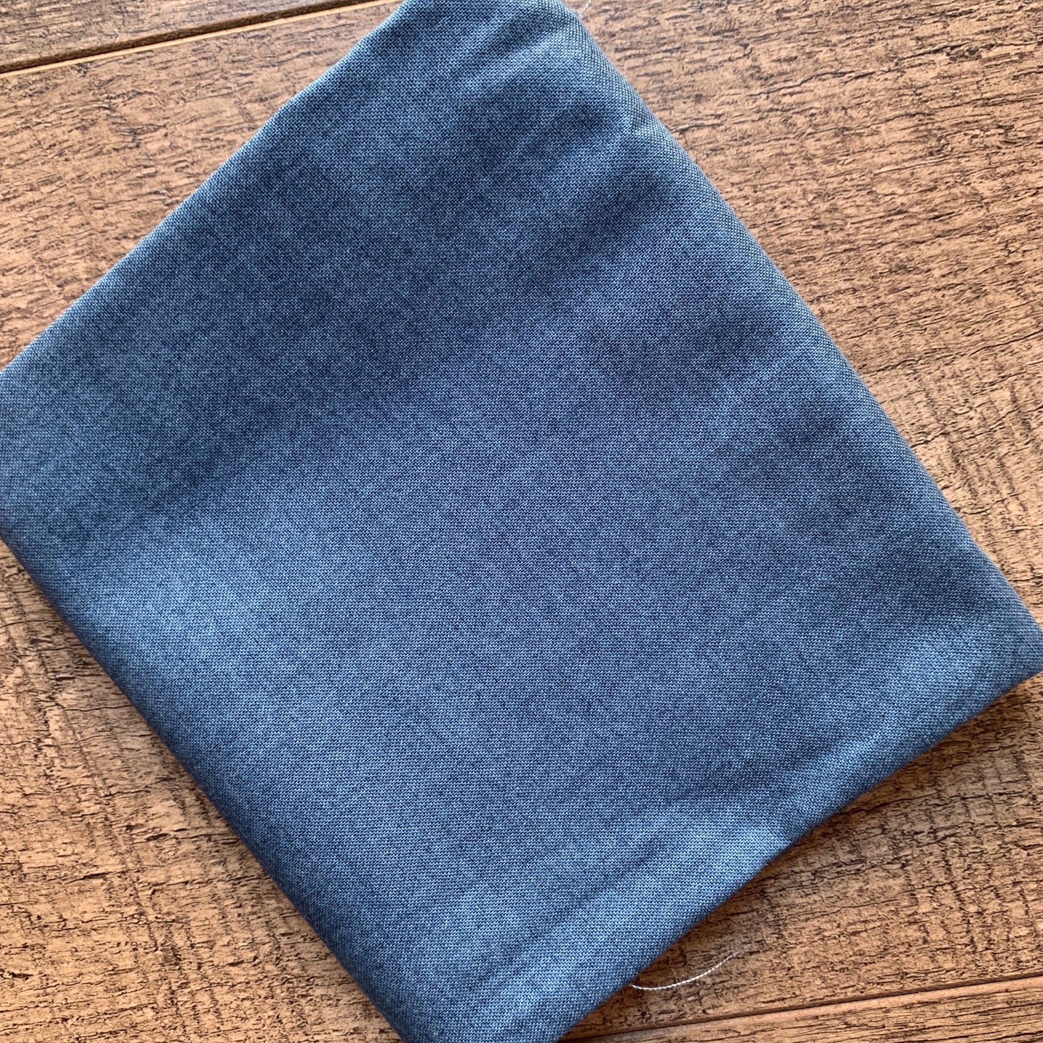 Sale Fabric 153:  Linen Texture Teal 1/4m