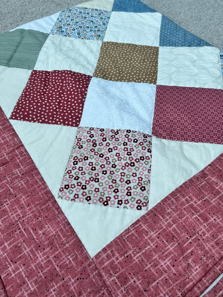 Hannah by Stof Charm Square Quilt 38" x 45" REDUCED BY £15.00