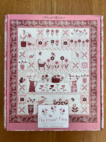 Moda The Flower Farm By Bunny Hill Design - Whole Quilt Kit PLUS bonus gift worth £24