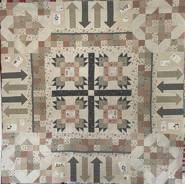 French Armoire - 6 month Block of the Month Quilt Subscription