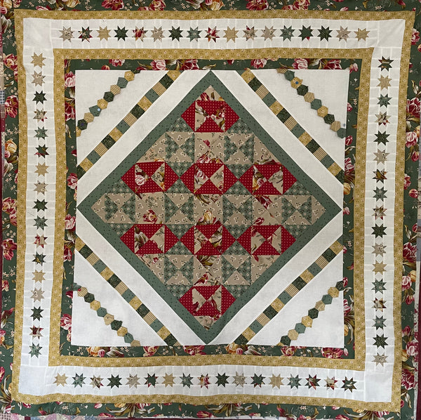 Tulip Garden - 6 month Block of the Month Quilt Subscription