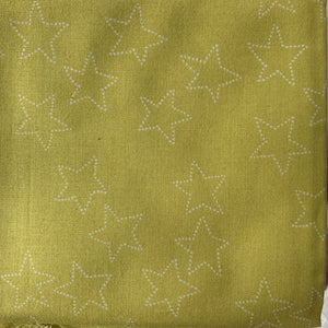 Sale Fabric 111 : Yellow Star 1/2m