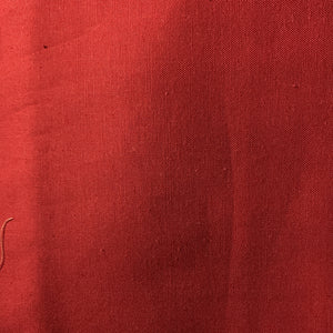 Sale Fabric 139 : Plain Red 20” x 45" approx