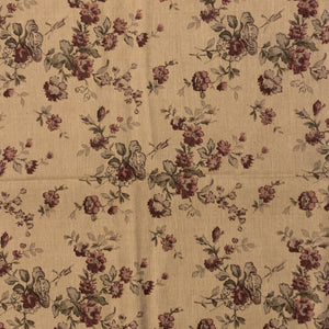 Sale Fabric 116: Chambray Purple Small Flowers 1/4m 20” x 22" approx