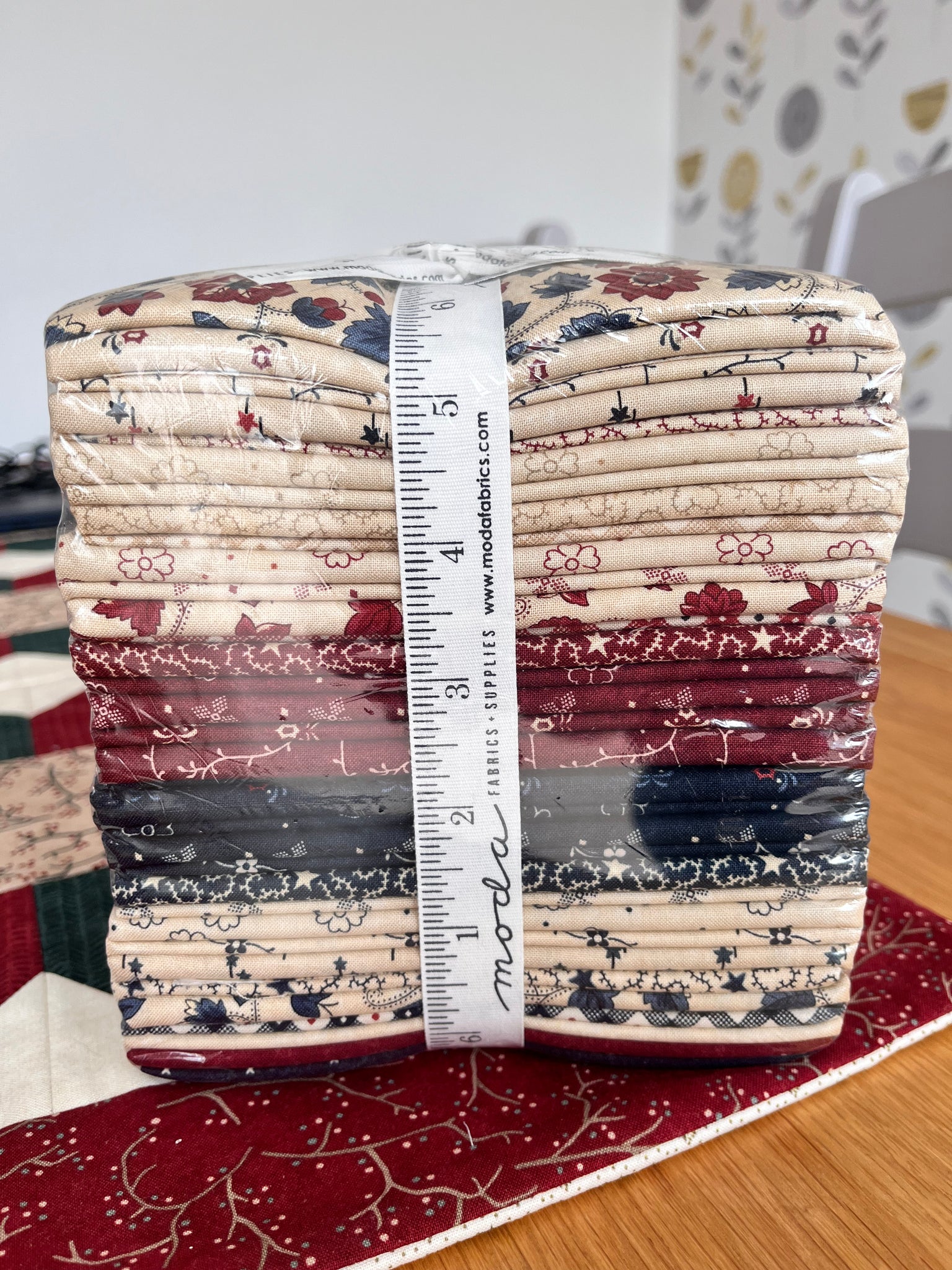 25% OFF - Moda Freedom Road 34 Fat 1/4's Fabric Bundle